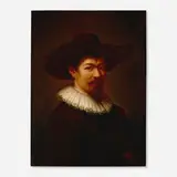 Rembrandt van Rijn, The Guilder (Portrait of Herman Doomer), oil on canvas