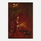David Teniers the Younger, La garde de nuit, oil on wood panel