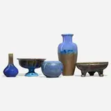 Fulper Pottery, Collection of five works