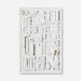 Philip Littman, Nevelson Remembered II, found wood object assemblage with paint