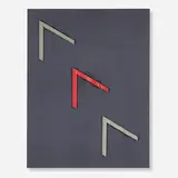Erik Frydenborg, Codec 8 (Interpreted as Opus 1), 2011, pine, wood stain, wax, medium density fiberboard, linen, polyurethane plastic and pigments