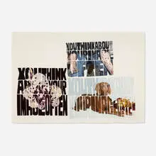 You Think You Think by Lou Laurita, 2006, gouache on paper, sold Oct 2025