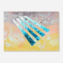 CKN by Paul Reed, 2002, acrylic on canvas, sold Oct 2025