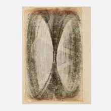 Harry Bertoia, Untitled (Monotype), c. 1965, monoprint on Japanese paper