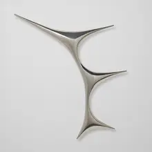 José de Rivera, Construction #18, 1952, stainless steel