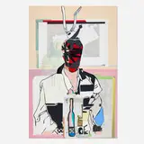Michael Bevilacqua, Self Portrait S2, 2005, acrylic on linen