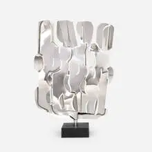 Pietro Consagra, Girevole (from the Alessi D'Après series), 1975, steel and cast iron