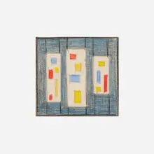 Burgoyne Diller, Untitled, colored pencil on paper
