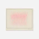 Robert Mallary, Untitled (from the Scribble Series), c. 1975, computer plotter drawing in ink on paper