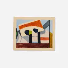 Louis K. Stone, Untitled, 1940, watercolor