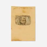 João Jacinto, Untitled, 1992, mixed media on glass