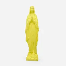 Madonnenfigur (Madonna Figure) by Katharina Fritsch, 1982, cast and painted plaster, sold Oct 2025