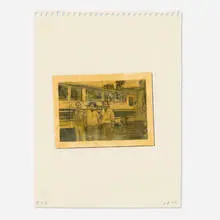Vik Muniz, P-32 (Pakistani Tour Guides), 1995, graphite, ink, casein, wash and acrylic gel medium on paper