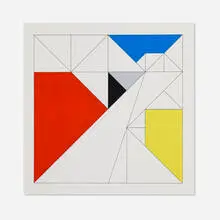Walter Allner, Untitled, c. 1960-70, acrylic on panel