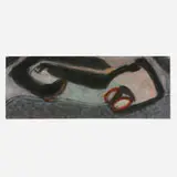 Kumi Sugai, Untitled, 1961, oil on canvas