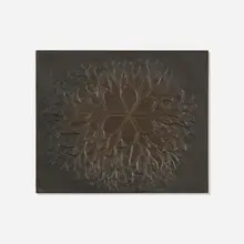 Ruth Asawa, Untitled (Flower), 1979, cast bronze relief