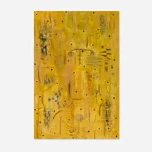 Danny Simmons, Complicated Conversation, 2000, mixed media on canvas