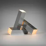 Ascissa lamp by Fabrizio Cocchia & Gianfranco Fini, 1970, aluminum, plastic, sold Oct 2025