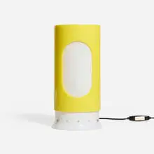 Table lamp, model 4088/5 by Joe Colombo, 1964, methacrylate, Moplen, metal, sold Oct 2025