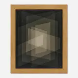 Juan Puig Manera, Untitled, 1959, oil on burlap