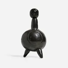 Leza McVey, Stoppered bottle, c. 1960, glazed stoneware