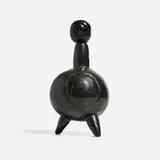 Leza McVey, Stoppered bottle, c. 1960, glazed stoneware