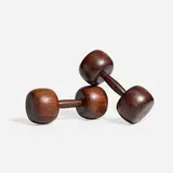 Folk Art, Dumbbells, pair