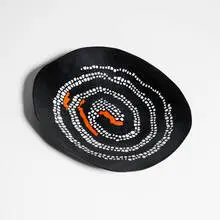 Murrine bowl by Carlo Scarpa, fused murrine with wheel-carved surface, sold Oct 2025