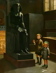 Harold H. Piffard, Fascination, Oil on canvas