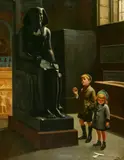 Harold H. Piffard, Fascination, Oil on canvas