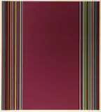 Gene Davis, Smithsonian Institution, 1980, Color silkscreen