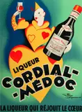 Henri Le Monnier, Untitled, LIQUEUR CORDIAL - MEDOC, color lithograph