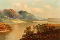 Campbell Scott, Loch Vernacher, Oil on canvas