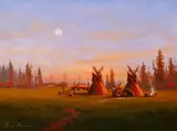 Heinie Hartwig, Indian Encampment at Dawn