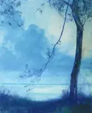 Arthur Clifton Goodwin, Tree by the Lake Shore