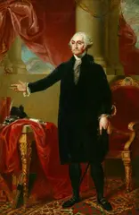 Gilbert Stuart, Lansdowne Portrait of George Washington, Oil on canvas