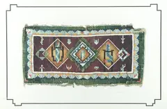 Bruce Weinberg, Russet Rug, Pressed color lithograph