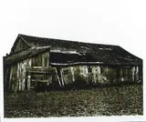 Bronwen Roberts, Farm # 3, Color lithograph