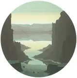 Shurer, Baffin Fjord, Color lithograph