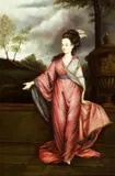 Albert Benard, Portrait of a Lady, Oil on canvas