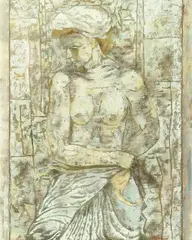 Mitchell Jamieson, Nude, Oil on canvas