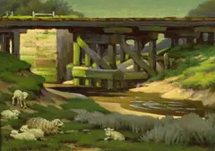 Harold Betteridge, Near Rye, Oil on board