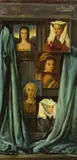Walter Benoldi, Homage to Women'S Portraiture, Oil on panel