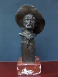 The Sargent by Frederic Remington, Bronze. - Height: 12 in. including base, offered Sep 2004