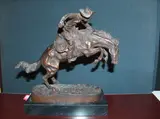 Frederic Remington, The Bronco Buster, Bronze. - Height: 11 in