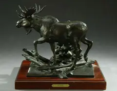 The Traveler by Donald E. Crouch, Bronze - Height: 14 in, offered Sep 2004