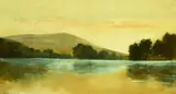 James Henry Moser, Washington Pond, Watercolor