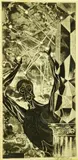 Harry Sternberg, The Atom, Lithograph