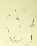 Pietro Lazzari, Boys Playing in the Tiber, Pen and ink on paper