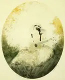 T. Hardy, La Cigale, Color lithograph